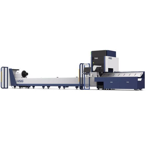 管道切割机 - TS - HSG LASER CO.,LTD - 光纤激光 / 用于金属 / 数控