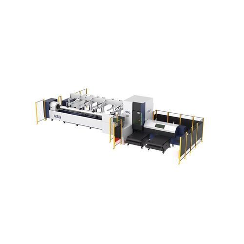 激光切割机 - TS2 - HSG LASER CO.,LTD - 光纤激光 / 用于钢材 / 型材
