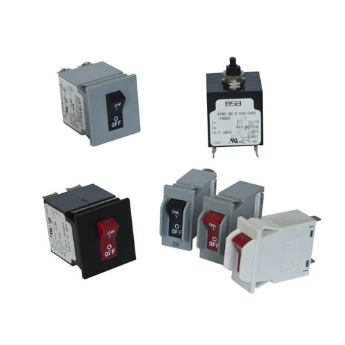 液压电磁断路器 - B1 series - ZHEJIANG BSB ELECTRICAL APPLIANCES CO.,LTD - 用于过载 / 低电压 / 2极