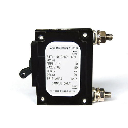 液压电磁断路器 - B3 series - ZHEJIANG BSB ELECTRICAL APPLIANCES CO.,LTD - 用于过载 / 用于保护网络 / 4极