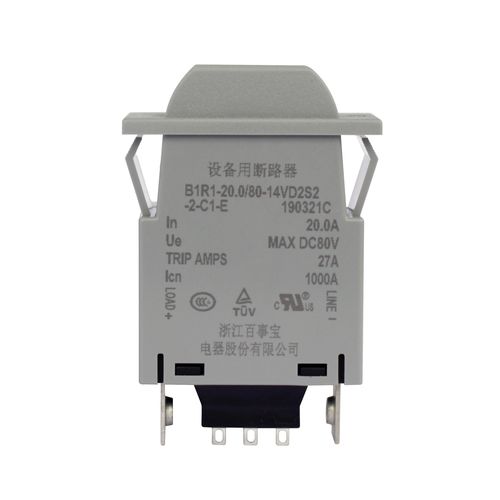 液压电磁断路器 - B1 series - ZHEJIANG BSB ELECTRICAL APPLIANCES CO.,LTD - 交流 / 直流 / 2极