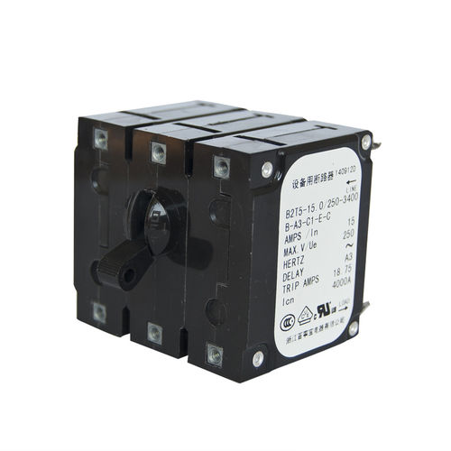 液压电磁断路器 - B2 series - ZHEJIANG BSB ELECTRICAL APPLIANCES CO.,LTD - 手动复位 / 用于电力分配 / 发生器