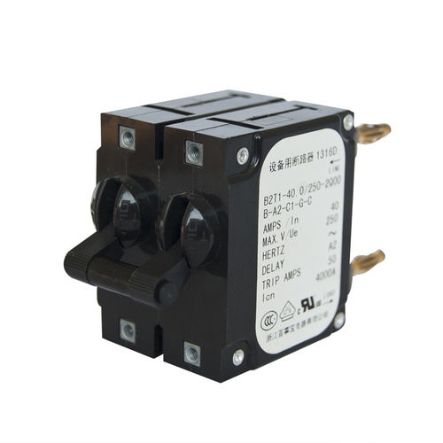 液压电磁断路器 - B2 series - ZHEJIANG BSB ELECTRICAL APPLIANCES CO.,LTD - 手动复位 / 用于电力分配 / 电机保护
