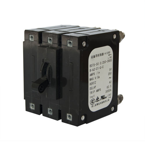 液压电磁断路器 - B3 series - ZHEJIANG BSB ELECTRICAL APPLIANCES CO.,LTD - 手动复位 / 用于电力分配 / 发生器