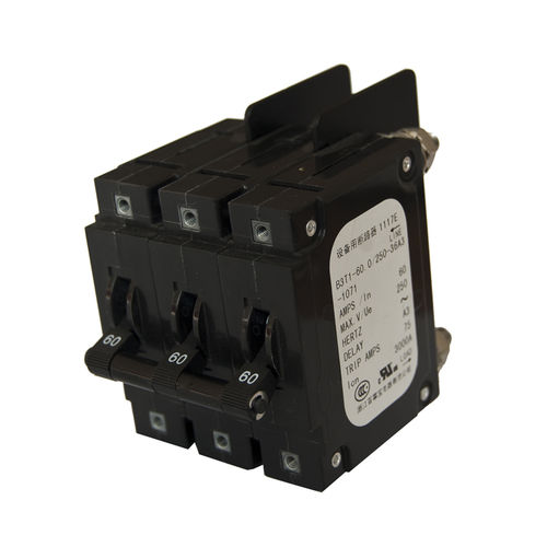液压电磁断路器 - B3 series - ZHEJIANG BSB ELECTRICAL APPLIANCES CO.,LTD - 手动复位 / 用于电力分配 / 发生器