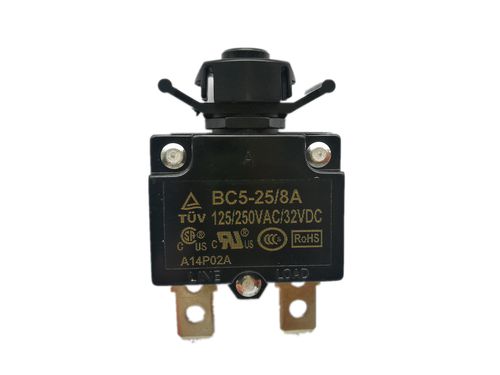 热量断路器 - BC5-25 8A - ZHEJIANG BSB ELECTRICAL APPLIANCES CO.,LTD - 手动复位 / 用于电力分配 / 发生器