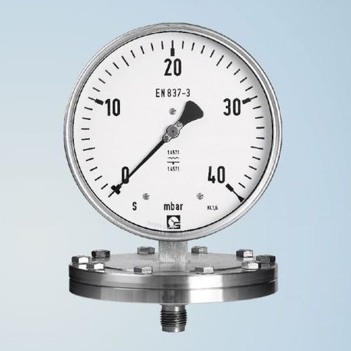 表盘压力计 - PKU 160 - Schmierer GmbH - 螺纹 / 法兰 / 嵌入式