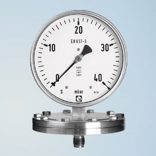 表盘压力计 - PGU 160 - Schmierer GmbH - 螺纹 / 法兰 / 嵌入式