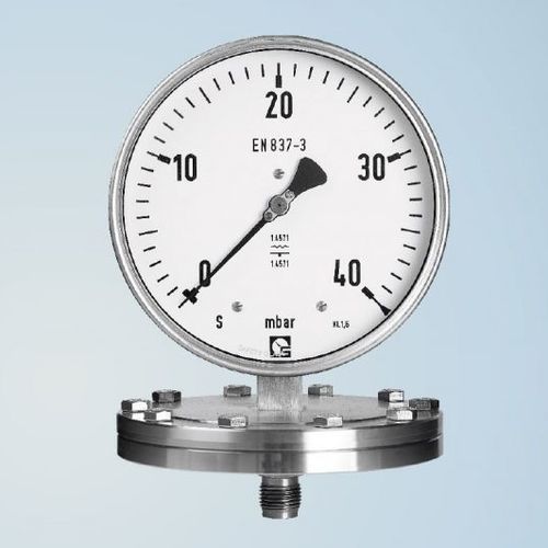 表盘压力计 - PGU 250 - Schmierer GmbH - 螺纹 / 法兰 / 嵌入式