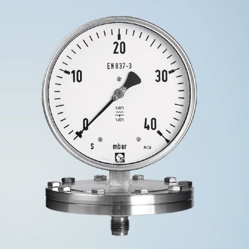 绝对压力计 - PAGU 100 - Schmierer GmbH - 表盘 / 螺纹 / 法兰