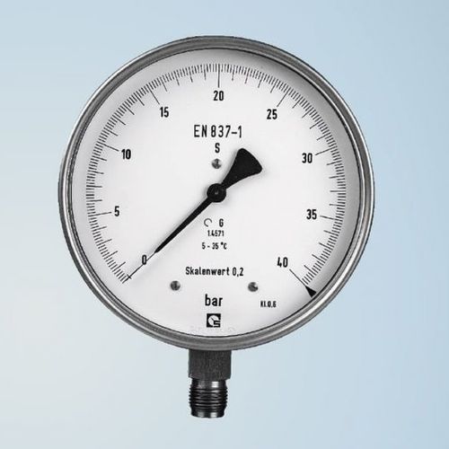 表盘压力计 - F 160 - Schmierer GmbH - 螺纹 / G 1/2 / 用于光学快门