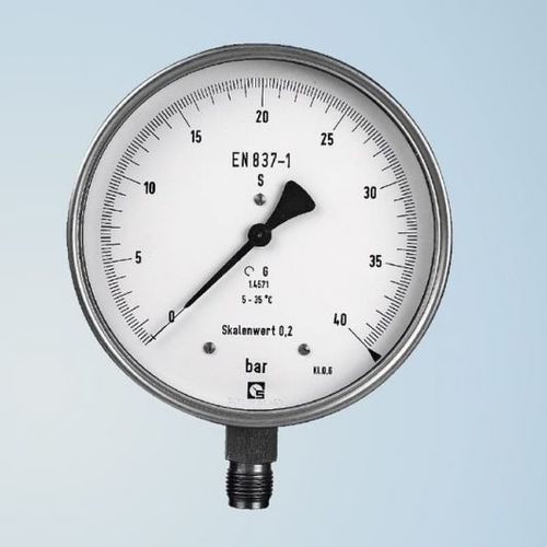 表盘压力计 - FU 160 - Schmierer GmbH - 螺纹 / G 1/2 / 用于光学快门