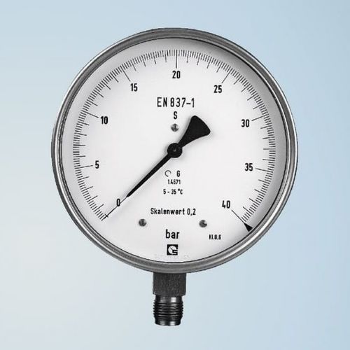 表盘压力计 - FU 250 - Schmierer GmbH - 螺纹 / G 1/2 / 用于光学快门