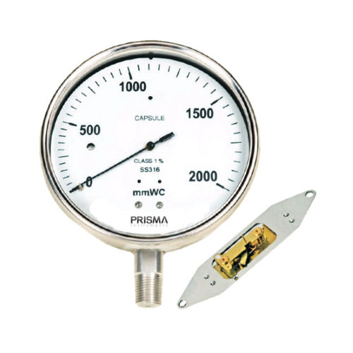 表盘压力计 - CSPG - Prisma Instruments - 螺纹 / NPT 1/2 / 铝制
