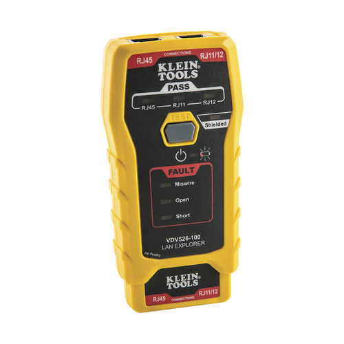 通信网络测试仪 - VDV526-100 - Klein Tools - LAN 网络 / 电缆 / 工业