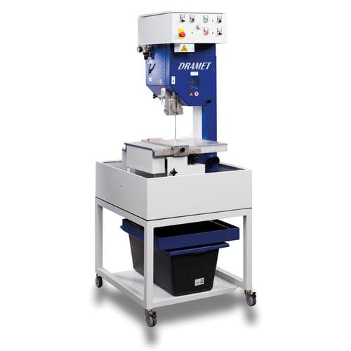 金刚石砂带锯床 - BS200 S - DRAMET Draht und Metallbau GmbH - 推台 / 立式 / 用于硬金属