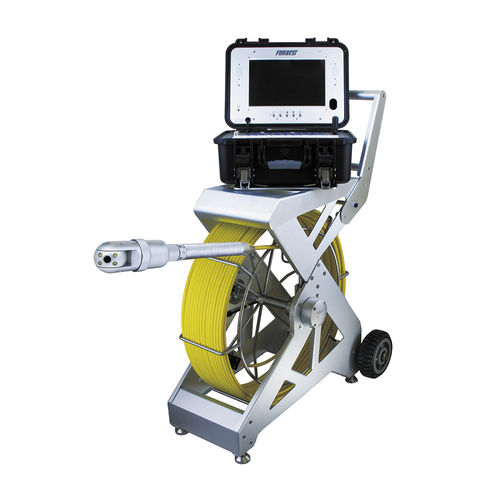 挠性视频内窥镜 - VISIO PRO 360B - FORBEST Europe GmbH - 用于管道检查 / 用于管道 / LCD 显示屏