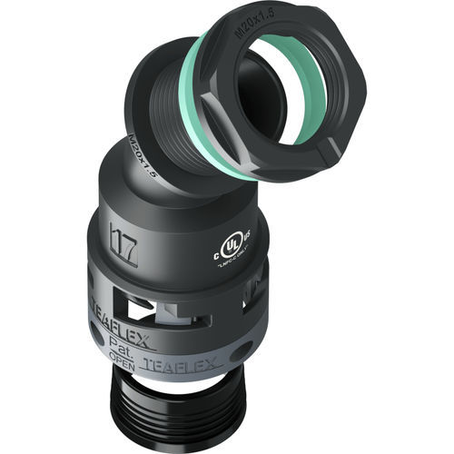 弯接头 - U8BBF17M20 - Teaflex S.p.a - DIN / 聚酰胺 / PA