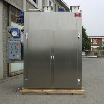 真空干燥机 - 130 - 2 500 kW | TLC series - TERRUZZI - 连续 / 用于制药业 / 清洁