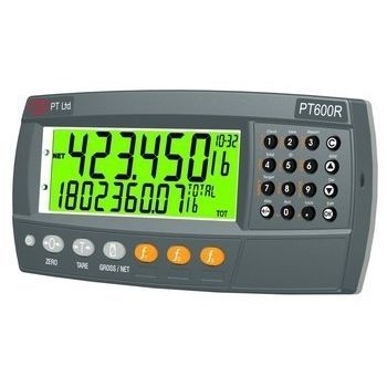 数码称重仪表 - PT600R - PT Limited - LCD 显示屏 / 面板式 / IP40