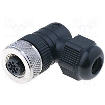 数据连接器 - CON-M12X4-ANGX - PT Limited - 母端 / 螺杆 / M12