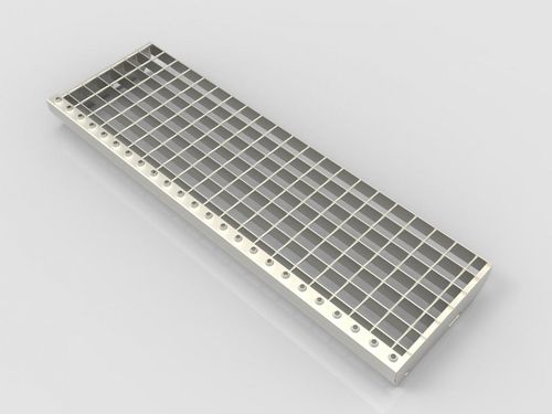 金属格栅板 - SP-stair treads - Staco Polska Sp. z o.o. - 焊接式 / 用于化学品 / 食品行业