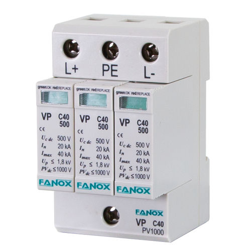 光伏设备避雷器 - VP C40 Series - FANOX ELECTRONIC - II 级 / 紧凑型 / 压敏电阻