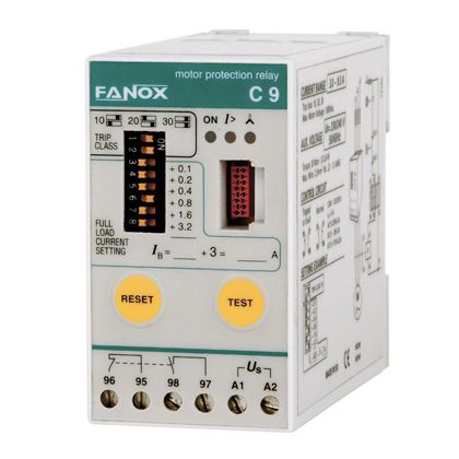 超载保护继电器 - C Series - FANOX ELECTRONIC - 断相 / 用于电动机 / 面板安装