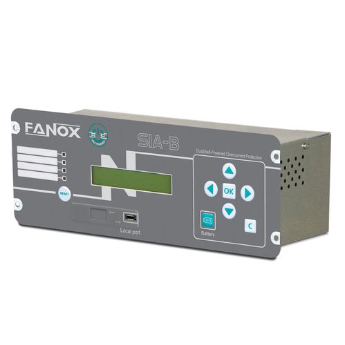 自供电保护继电器 - SIA-B STANDARD - FANOX ELECTRONIC - 过载电流 / 面板安装 / 可配置