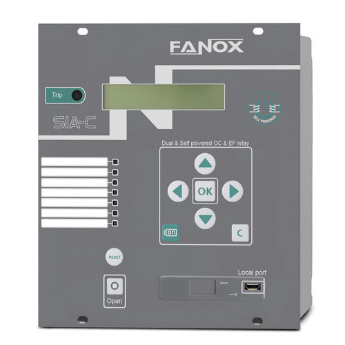 自供电保护继电器 - SIA-C - FANOX ELECTRONIC - 接地漏电 / 过载电流 / RS485