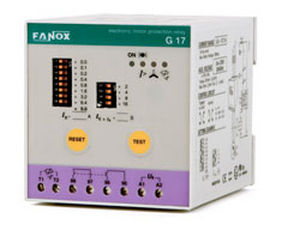 超载保护继电器 - G/BG EEx - FANOX ELECTRONIC - 相位顺序 / 相位不平衡 / 温度
