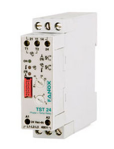 温度控制继电器 - T2, TST-24 series - FANOX ELECTRONIC - 断相 / 相位顺序 / 相位不平衡