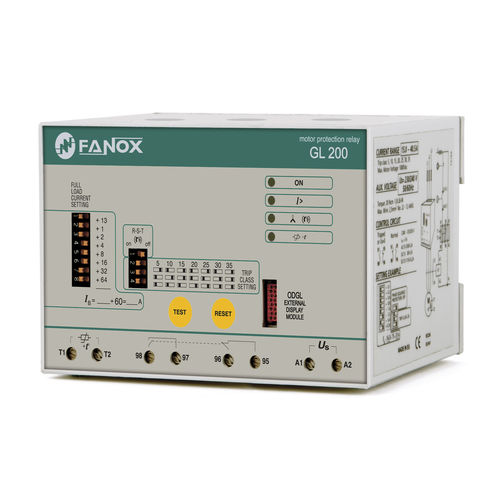 超载保护继电器 - GL 200 - FANOX ELECTRONIC - 相位顺序 / 断相 / 相位不平衡