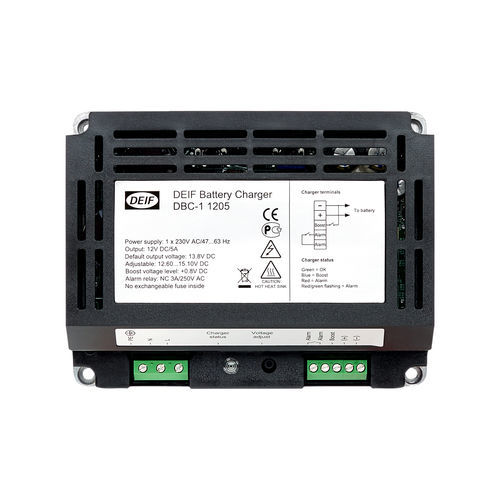 DIN导轨安装式电池充电器 - DBC-1 - DEIF - 通用 / 干式 / 自动