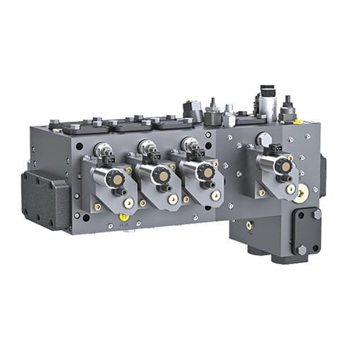 整体式液压分配器 - VW series - LINDE HYDRAULIC - 线轴 / 手动操控 / 电动