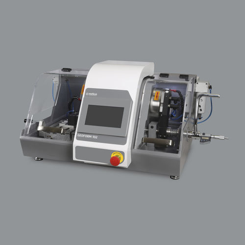 研磨切割机 - GEOFORM 102 - Metkon Instruments Inc. - 旋转刀 / 用于石材 / 缝钢管