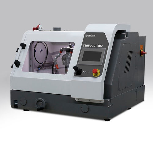 湿磨切割机 - SERVOCUT 302-AA series - Metkon Instruments Inc. - 直刀 / 用于金属 / 样本
