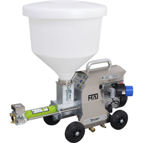 砂浆泵 - MAI®2PUMP-PICTOR  - Mai International - 电动 / 用于建筑 / 填充
