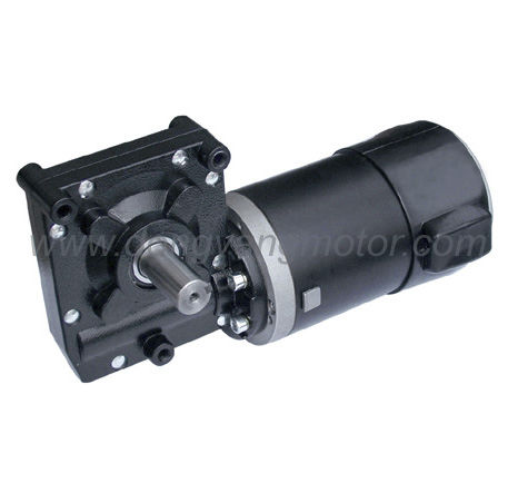直流减速电机 - 90ZYT-102WJ - Zhejiang Dongzheng Motor Co., Ltd. - 永磁 / 蜗杆 / 正交