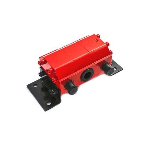 齿轮流量分配器 - 1FDF - Shanghai Guorui Hydraulic Technology Co., Ltd - 双通 / 液压