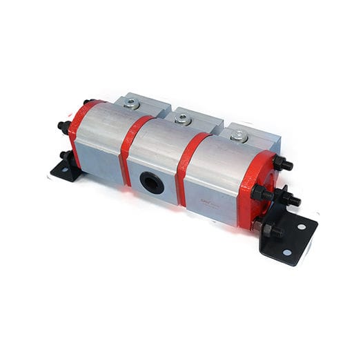 齿轮流量分配器 - 3FDF - Shanghai Guorui Hydraulic Technology Co., Ltd - 多通道 / 液压