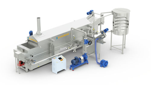 连续式专业油炸机 - Economode Food Equipment (India) Pvt. Ltd. - 用于零食 / 不锈钢 / 自动
