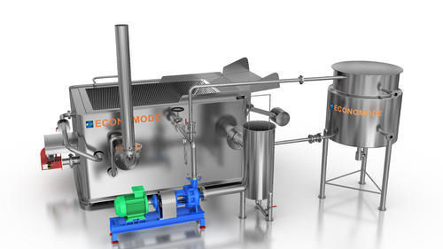 分批专业油炸机 - Economode Food Equipment (India) Pvt. Ltd. - 用于零食 / 用于颗粒 / 长方形
