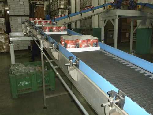 带式输送机 - Agromeccanica srl - 组合式皮带 / 金属带 / 卧式