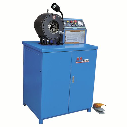 软管扣压机 - KM-91C-6 - Handanshi Kangmai Hydraulic Equipment Co. Ltd. - 半自动 / 液压 / 大容量