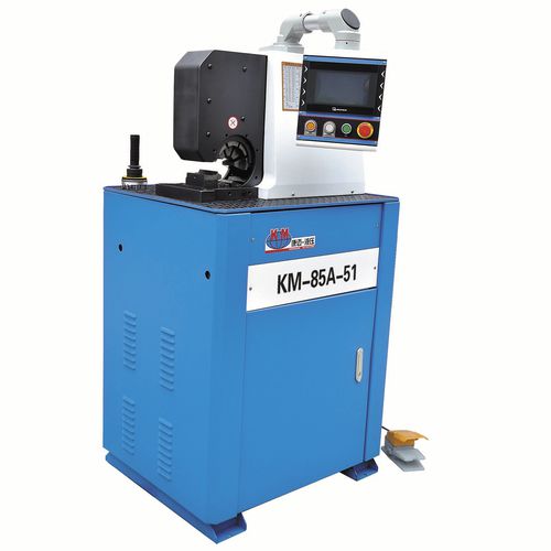 软管扣压机 - KM-85A-51 - Handanshi Kangmai Hydraulic Equipment Co. Ltd. - 液压管用 / 全自动 / 液压