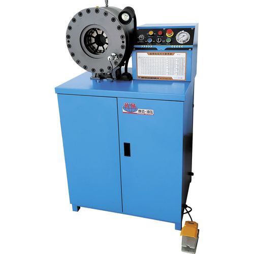 金属丝线扣压机 - KM-91M-J - Handanshi Kangmai Hydraulic Equipment Co. Ltd. - 自动 / 液压 / PLC控制