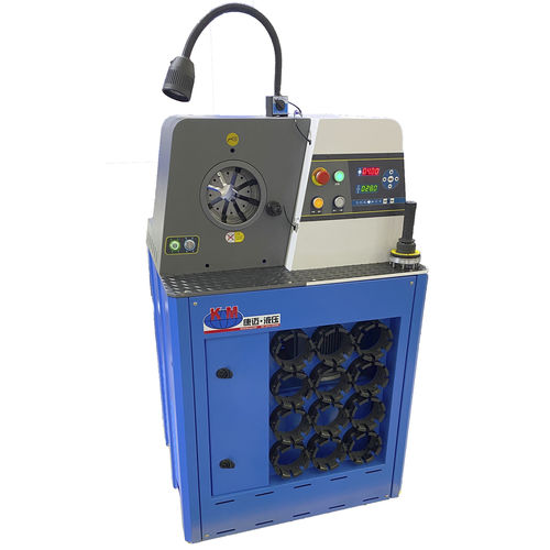 软管扣压机 - KM-91C-08 - Handanshi Kangmai Hydraulic Equipment Co. Ltd. - 液压管用 / 弯接头 / 半自动