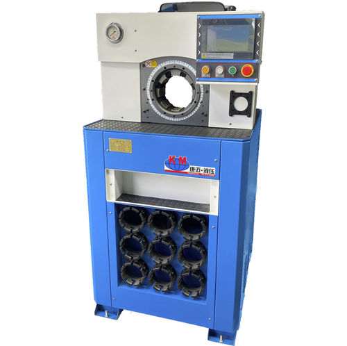 软管扣压机 - KM-81B-51 - Handanshi Kangmai Hydraulic Equipment Co. Ltd. - 自动 / 液压 / PLC控制