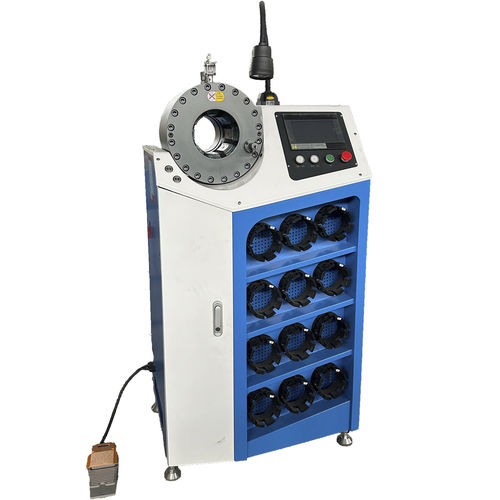 软管扣压机 - KM-91C9 - Handanshi Kangmai Hydraulic Equipment Co. Ltd. - 金属丝线 / 弯接头 / 电缆终端套管